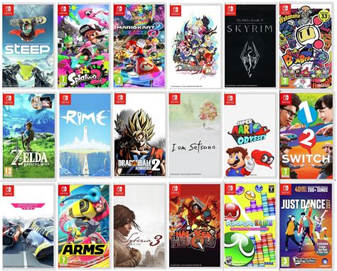 All Nintendo Switch Games.